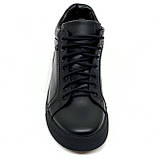 Черевики низькі чоловічі на шерсті зі шнурівкою чорні та Zlett 5557 чор розмір 40, фото 3