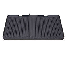 Пластина нижня для eлектрогриля DeLonghi CGH1000 (SK 150, ребриста)  - AS00006552