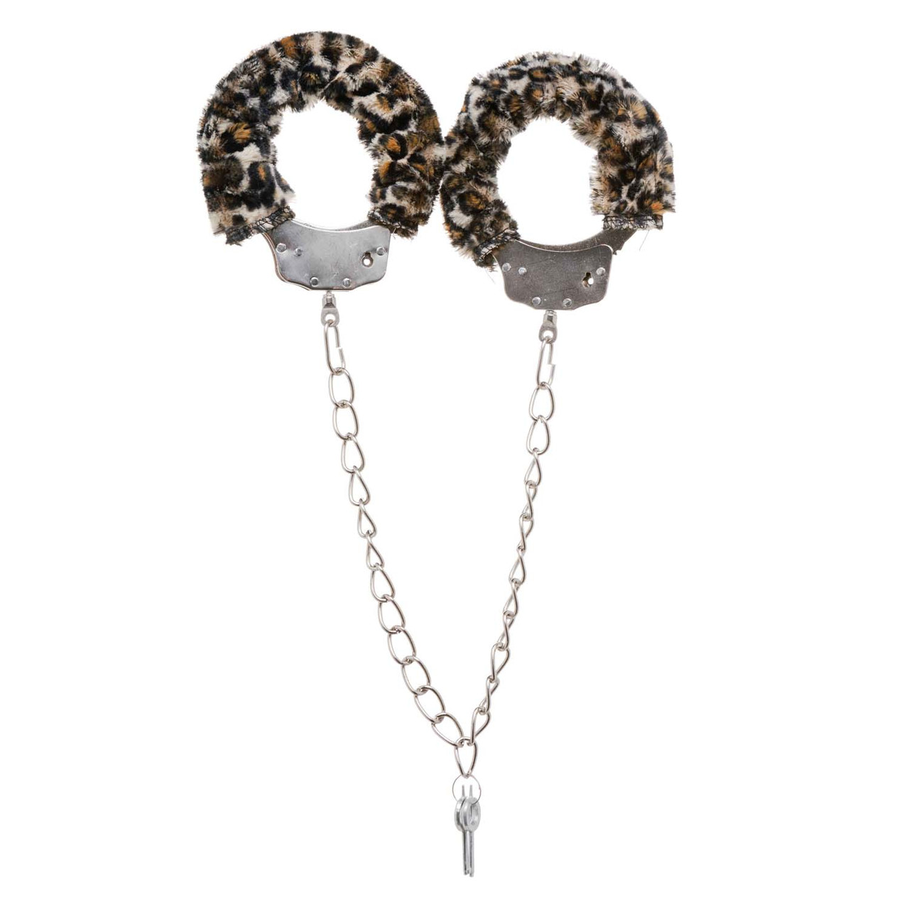 Поножи метал із хутром леопардові, фото 1