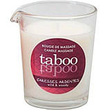 Масажна свічка RUF, 60 г, Taboo Candle Fiery Caresses з ароматом папороті, фото 2