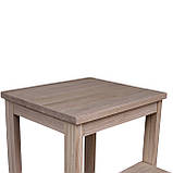 Табурет сходи з 3 ступень для кухні та дому натуральна деревина ясен натуральний світлий, фото 5