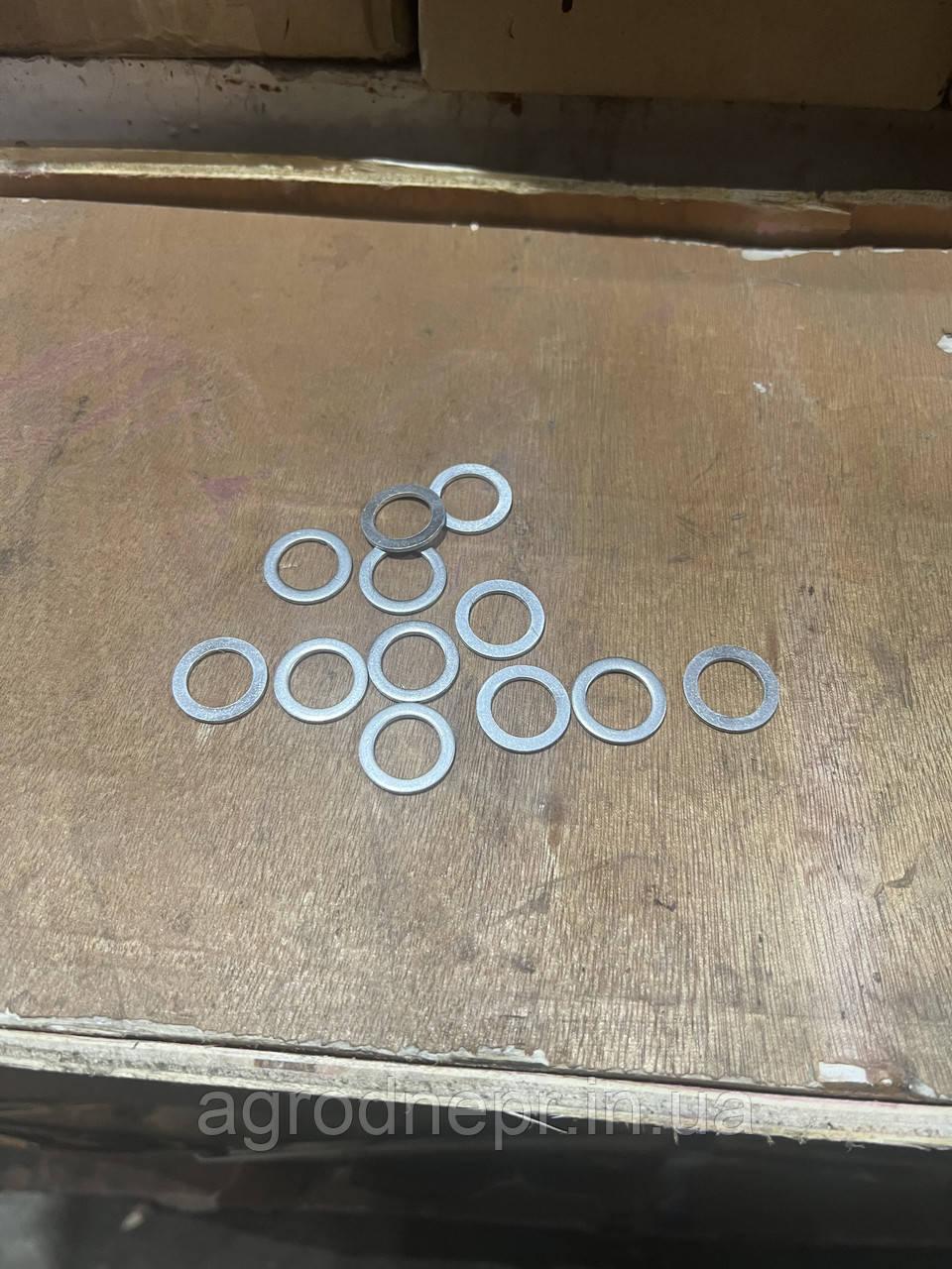 Ф14*20*1,5 Кільце ущільніюче алюміній, фото 1