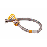 Шланг для воды нержавеющая оплетка в силиконе SD Forte 1/2 ВВ 120 см Thermo Alliance, Китай