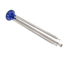 Фланець бойлера Electrolux під сухі ТЕНи (D=95 мм, L=421 / 423 / 448 мм), три трубки