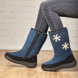 Сукняні валянки Tellus 34-82SBL сині