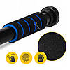 Турнік розсувний 4FIZJO Basic 61.5-100 см Black/Blue (P-5905973402705), фото 9