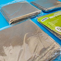 Серветки з мікрофібри для скла 5шт/уп (30х30см) бежева "PROFIT!"