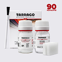 Фарба для шкіри + очисник Tarrago Color Dye 2*25 мл (90 кольорів на вибір)