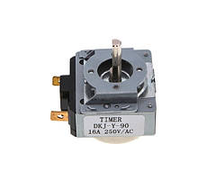 Таймер-дзвінок DKJ-Y-90 (90 хвилин, 250V 16A, ручка 18 мм) для духовок, пароварок, електрогрилів