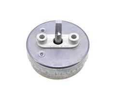 Таймер-дзвінок механічний 411697DD1 (ручка 24 мм, різьбова частина 7 мм) для газових плит Gefest (аналог