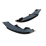 BMW F32 ікла на передній М бампер BMW F36 нижні елерони з ABS пластику BMW F33 тюнінг бокові накладки, фото 3