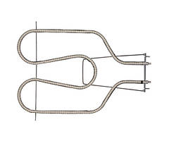 ТЕН для духовки Gorenje, 1100W, нижній (Turna GP1129) - 598828 (оригінал)