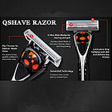 Ручна бритва Qshave Black Spider. Qshave: твій шлях до бездоганної шкіри, фото 4