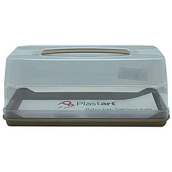 Тортівниця прямокутна з кришкою Irak plastik, Туреччина SA-475