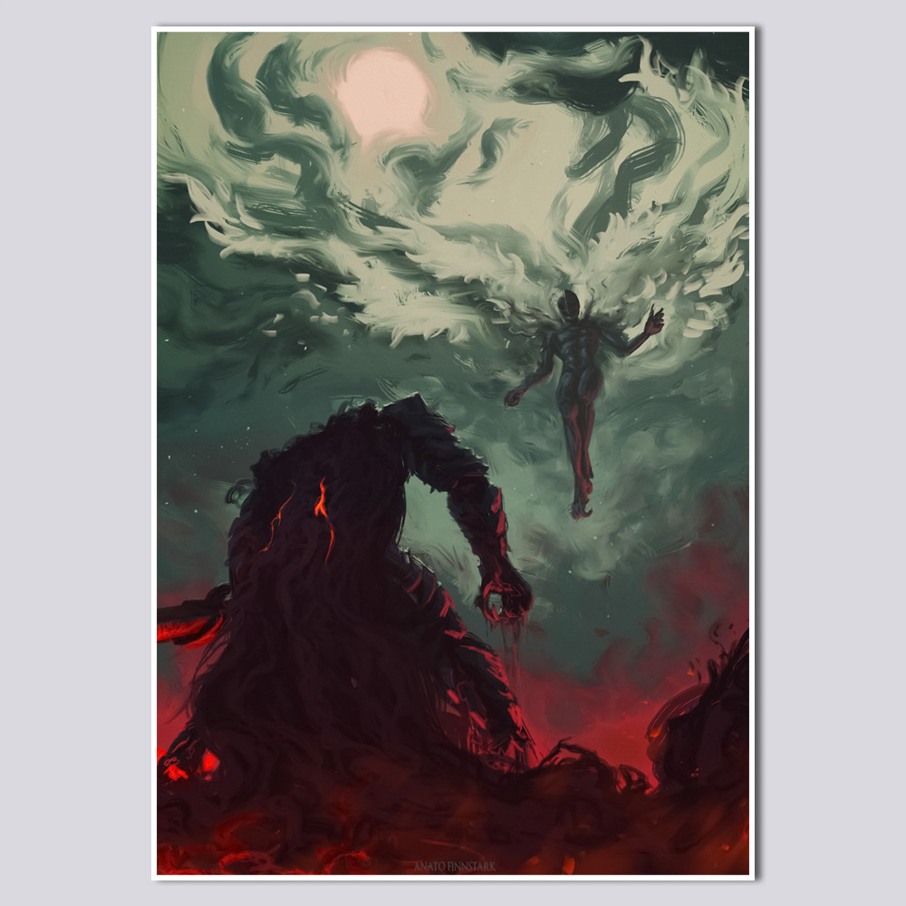 Плакат А4 Аніме Berserk