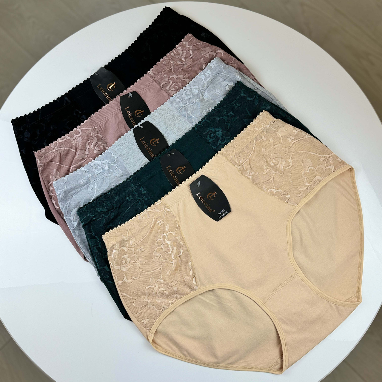 Жіночі бавовняні трусики супер батал Leiccina #385, фото 1