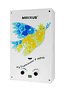 Газова колонка MIXXUS GWH-0610 BASIC GLASS димохідна 10 л/хв (панель зі скла з малюнком) (WH00