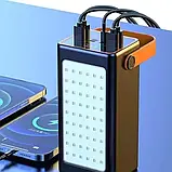 Повербанк 100000 mAh YM-655 широка коробка, Зовнішній акумулятор зі швидким заряджанням, Powerbank, фото 5
