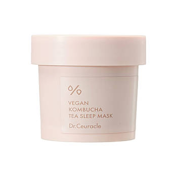 Веганська антиоксидантна маска Dr. Ceuracle Vegan Kombucha Tea Sleep Mask