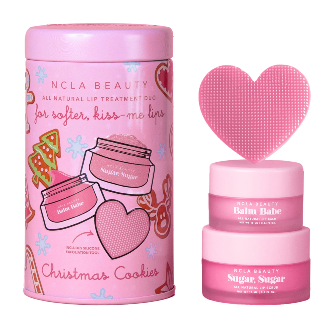 Подарунковий набір «Різдвяне печиво» NCLA Beauty Christmas Cookies Lip Care Gift Set