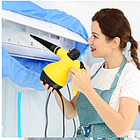 Відпарювач із функцією пароочисника Steam Cleaner DF-A001 (TM-115)/Рожевий відпарювач, фото 3