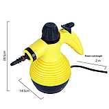 Відпарювач із функцією пароочисника Steam Cleaner DF-A001 (TM-115)/Рожевий відпарювач, фото 6