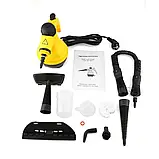 Відпарювач із функцією пароочисника Steam Cleaner DF-A001 (TM-115)/Рожевий відпарювач, фото 8