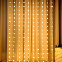 Гірлянда Штора Зірки від USB, 3х3 м, Теплий AND SF-58