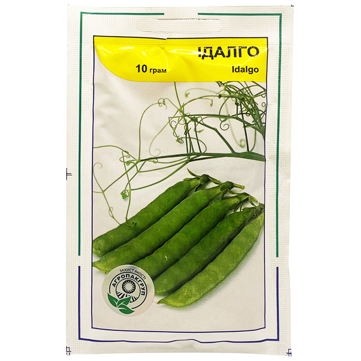 Насіння гороху середньораннього "Ідалго", 10 г. Syngenta, Голландія