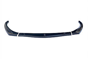 Передня Lip накладка DPT (ABS, чорний глянець, 3шт) для Alfa Romeo Giulietta