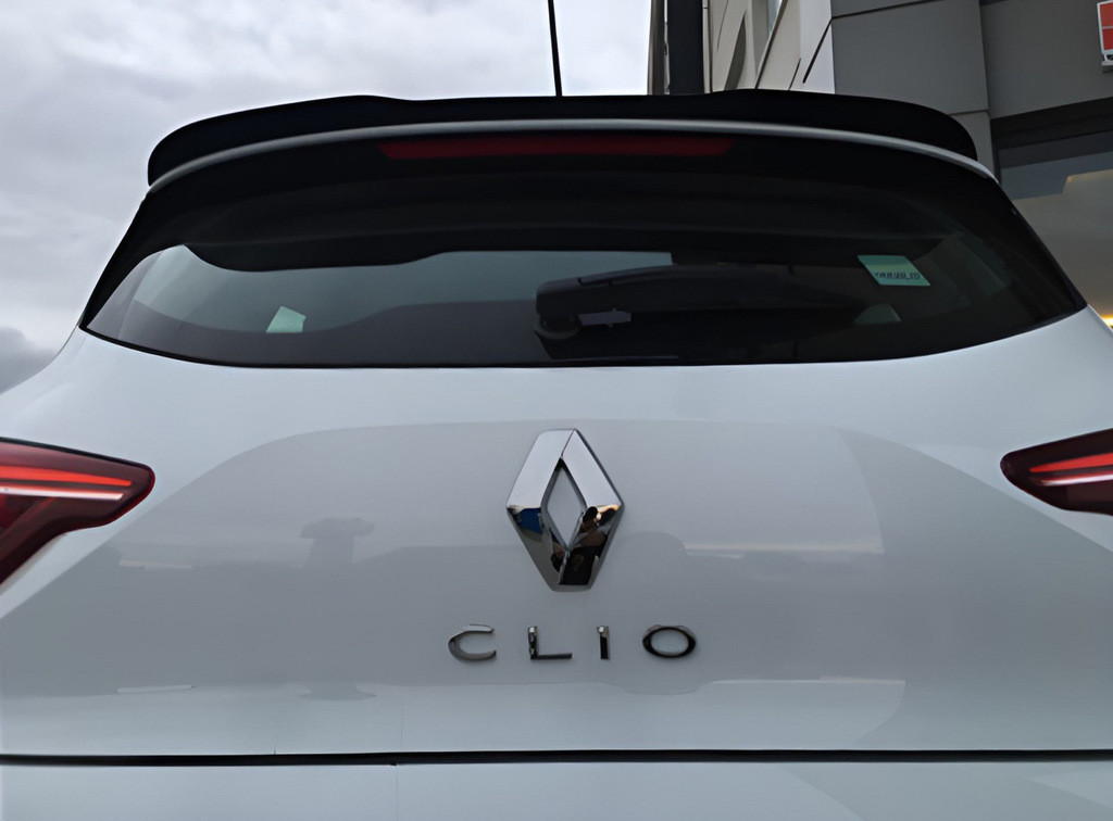 Спойлер DPT V-1 (чорний глянець) для Renault Clio V 2019- рр, фото 1