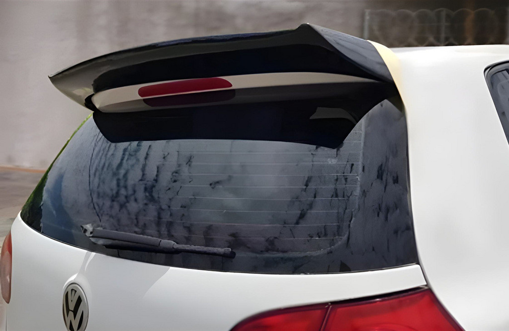 Спойлер DPT (HB, 2008-2013, чорний глянець) для Volkswagen Golf 5