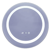 Дзеркало Mixxus Plain MC02-60 (годинник, LED-підсвітка, антизапотівання) (MI6012)
