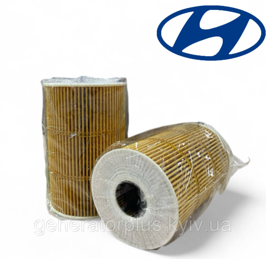 Масляний фільтр Hyundai вставка Ox378 23311-52001 26325-52002 26325-52003 2632552000, фото 1