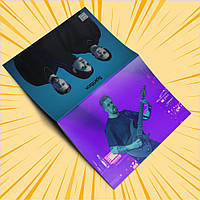 Зошит А5 скоба 48 арк. у клітинку 60 гр.м² Spiritbox 011