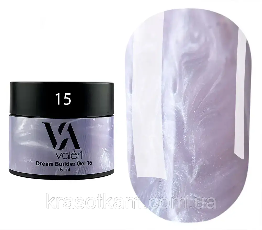 Builder Gel DREAM COLLECTION Valeri №15 15 мл