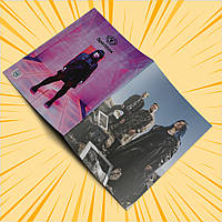 Зошит А5 скоба 48 арк. у клітинку 60 гр.м² Spiritbox 018