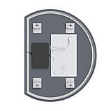 Дзеркало Mixxus Premium TOPPER MS01-90x70-REVERSE (LED Touch, Anti-fog, димер (3-6,5kK)) (MP6632), фото 6