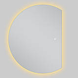 Дзеркало Mixxus Premium TOPPER MS01-90x70-REVERSE (LED Touch, Anti-fog, димер (3-6,5kK)) (MP6632), фото 8