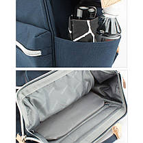 Рюкзак сумка водонепроникна з кордури HIMAWARI 1882 Коричневий, фото 3