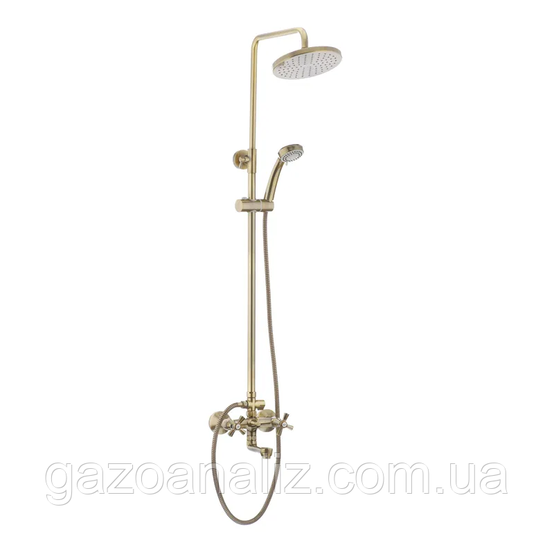 Душова колона зі змішувачем Mixxus Premium Retro Bronze-009-J (MI1655)