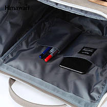 Рюкзак сумка водонепроникна з кордури HIMAWARI 1882 Коричневий, фото 2