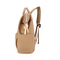 Рюкзак сумка водонепроникна з кордури HIMAWARI 1882 Світло-коричневий, фото 3