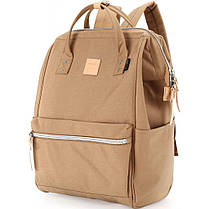 Рюкзак сумка водонепроникна з кордури HIMAWARI 1882 Світло-коричневий, фото 5