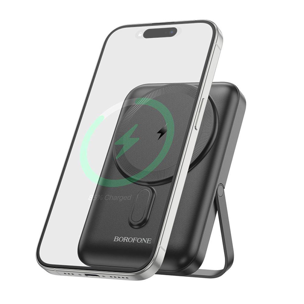 Універсальна Мобільна Батарея Power Bank Borofone BJ51A Kody PD20W magnetic 10000mAh Колір Чорний