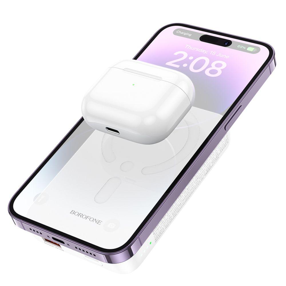 Універсальна Мобільна Батарея Power Bank Borofone BJ47 Quick PD20W magnetic wireless fast charging 10000mAh