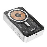 Універсальна Мобільна Батарея Power Bank Hoco Q10A PD20W Wireless Fast Charging 10000mAh Колір Білий, фото 5