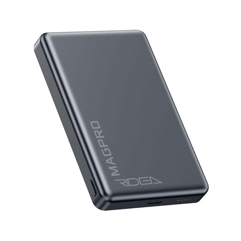 Мобільна Батарея Ridea RP-M10 MAGPRO QC/PD 20W, QI 15W with Magnetic 10000mAh Колір Сірий