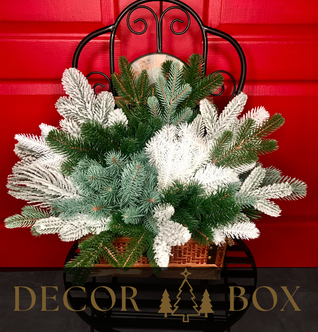 Набір хвойних литих гілочок Decor Box (84 елементи)