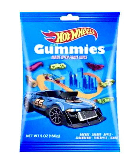Hot Wheels Цукерки жувальні 100г